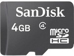 SanDisk - SDSDQ-004G-A11M - 4GB microSDHC™ Memory Card ($2 with Free Shipping)