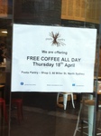Free Coffee All Day @ Pasta Pantry North Sydney