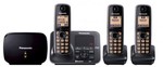 Panasonic - KX-TG7653AZB - Cordless Phone – Triple Pack Bluetooth @ Bing Lee $168 Free Shipping