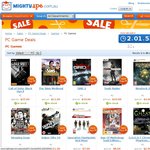 Up to 80% off PC Game Sale (from $1 + $4.90 Bulk Shipping) at Mighty Ape