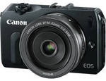 Canon EOS-M Mirrorless Digital Camera with EF-M 22mm F/2 STM Lens - $USD343.96 Delivered (B&H)