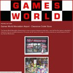 Game World Moorabbin Closing down Sale. 30% off Storewide