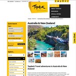 Topdeck Book Any Australian Tour and Get 2 for 1 - 50% off