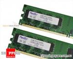 2GB (2 x 1GB) DDR2 667 PC-5300 RAM @ $77.95 + Lifetime warranty
