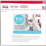 Britax Cashback $50 When You Spend $300 on Britax Products in a Single Transaction at Any Store