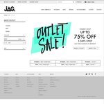 JAG - up to 75% off Outlet Plus Delivery - Online Only