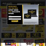 DSE Various Codes $20 off $99-299, $40 off $300-499, $60 off $500-999, $80 off $1000+
