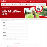 Win a Set of Series 1 AFL Micro Figurines from Coles