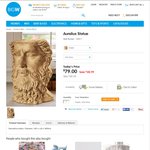 68% off Aurelius Decorative Statue (Polyresin, 33x25x25cm) 2-for-$128 @ Big W - Click & Collect
