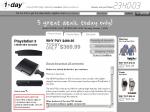 Sony PlayStation 3 120GB Slim Console $369.99 + $8.99 Shipping