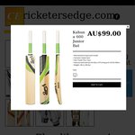 Kookaburra Kahuna 600 Junior Bat - $114 Shipped to Perth @ Cricketers Edge