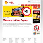 8.5kg Gas Swap $25 EVERYDAY at Coles Express