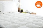 Deluxe Duck Feather and down Mattress Topper $49 Groupon