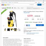 BLAST FX 3500psi Electric Pressure Washer $209 (Was $590) @ Bargains Online eBay