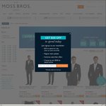 From $127 Tuxedos & Dinner Suits - Offer Ends 10am Sunday @ Moss Bros