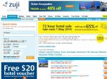 Zuji.com.au 72 Hour Hotel Sale with 15% Cashback
