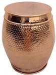 Moroccan Drum Stools Copper Half Price Now $49 + $15 Shipping most locations.  Couchpotato.net.au