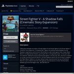 PS4: Street Fighter V General Story DLC - FREE