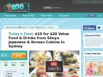 $10 for $20 Value Food & Drinks from Shoyu Japanese & Korean Cuisine in Sydney
