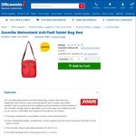 Zoomlite Metroshield Anti-Theft Tablet Bag Red $10 (Was $59.95) @ Officeworks (Click & Collect)