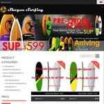 Pre-Order Special from $599 - Stand Up Paddle Board with Free Bonus Pack @ Shogun Surfing