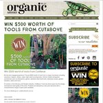 Win $500 Worth of Gardening Tools from CutAbove @ Organic Gardener