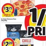 Coles ½ Price 15/3 | Dr Oetker Pizza $3.75 | Kettle Chips $2.20 | Spam Ham $2.45 | Amaysim Starter $19.95 | Optus Starter $20 |