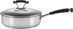 Circulon Contempo Stainless Steel 24cm/2.8L Saute - $53.95 + Free Shipping (Was $89.95) @ Cookware Brands