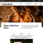 Win a Solo Stove Lite, Pot 900 & 4 Day Food Supply from Mountain House & Solo Stove