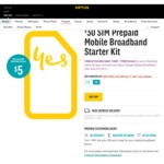 $30 SIM Prepaid Mobile Broadband Starter Kit for $5 - 14GB @ Optus