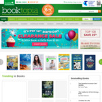 Booktopia - $17 Minimum, Free Shipping