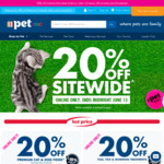 PETstock - 20% off Storewide (Some Exclusions Apply, Excludes Sale Items)