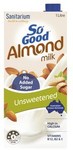 ½ Price: Sanitarium So Good Almond Milk 1L Long Life Varieties $1.50, SunRice Medium Grain Rice 5kg (Brown/White) $6.75 @ Coles