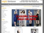 Closing Down Sale - 50% off Eight Thirteen (Designer dresses, clothes and accessories)