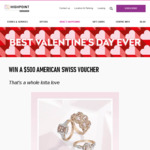 Win a $500 American Swiss Voucher [Open Australia-Wide, but Prize Must Be Collected from Highpoint, VIC]