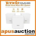 Tenda Nova MW3 Dual-Band Mesh Wifi System 3Pk $104 + Delivery (Free with eBay Plus) @ Apus Auction eBay