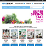 Magshop Home & Lifestyle Titles: $30 for Six Month Subscription
