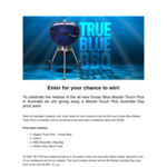 Win a Weber Master-Touch Plus BBQ & Accessories Worth Over $1,000 from Weber