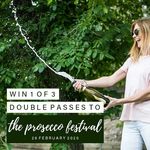 Win 1 of 3 Double Passes to The Prosecco Festival (Melbourne) Valued at $100 from Hunter and Bligh