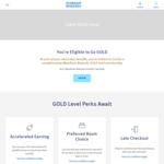 Free Wyndham Rewards Gold Level Membership