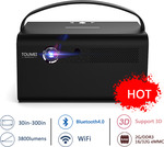 Toumei V7 Smart DLP 3D HD Projector $570.5 ( $69 off) Free Shipping @Toumeipro.com