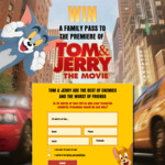 Win 1 of 35 Family Passes to a Premier of Tom & Jerry in Syd/Mel/Bris/Perth/Adelaide Worth $80 Each from Daily Mail