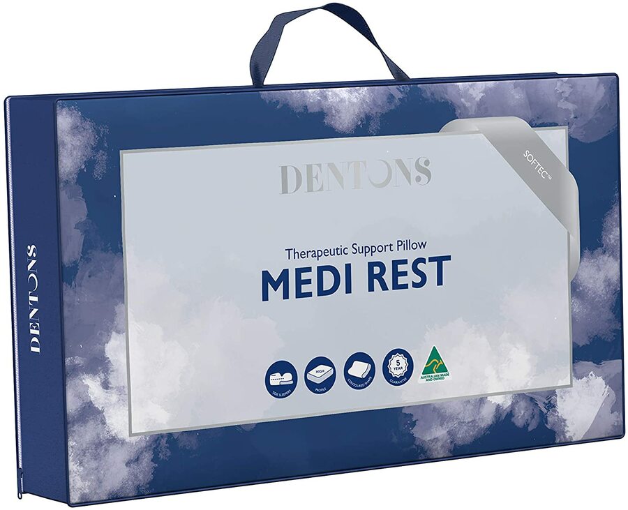 Dentons Pillows Medi Rest, White 64.97 Delivered Amazon AU OzBargain