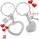 Pair of Heart Shaped Keychains for Lovers, AU$1.32+Free Shipping, 35% Off-TinyDeal.com
