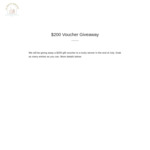 $200 voucher giveaway AuQualityBargains