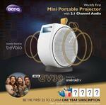 1 Year VOD Subscription for First 25 to Purchase a BenQ GV30 Mini Portable Projector $949 @ BenQ/Qualified Retailers