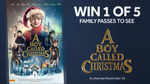 Win 1 of 5 Family Passes to "A Boy Called Christmas" Worth $88 from Seven Network