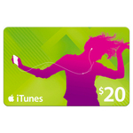2x iTunes $20 Gift Cards for $30 Delivered at BIGW -Online & Today Only