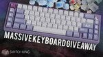 Win 1 of 2 Mechanical Keyboards (MK870 & YC66) Worth US$400 (Total) from SwitchKing