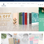 75% off 2022 Collins Diaries & Calendars (Starting from $1.13 + $9.95 Delivery, $0 over $50 Spend) @ Collins Debden